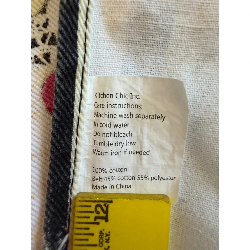 Kitchen Chic All You Need Is Cupcake Pink Black Stripe Bow Bib Apron Pockets